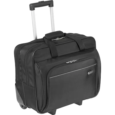 Abbildung von Targus Kofferorganizer TBR003EU, Business Trolley Reisetasche mit 2 Rollen, Rollkoffer Laptopfach