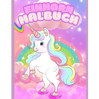 Abbildung von Einhorn Malbuch: Willkommen in der Welt von Einhörner. Ein Malbuch mit 75 Seiten voller Fantasie und Magie Für Kinder ab 3 jähre,