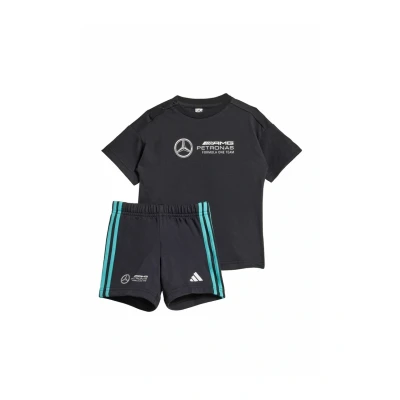 Abbildung von adidas Performance SET kurze Sporthose Black white für Kinder, Größe: 104,
