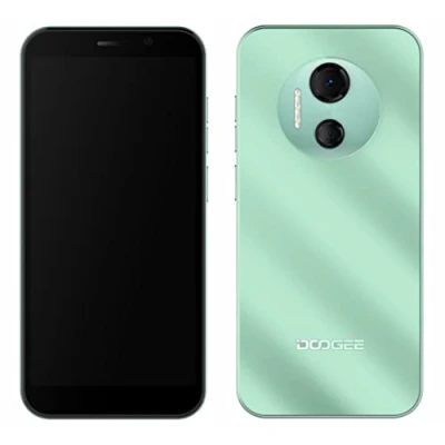 Abbildung von DOOGEE Android 12 Smartphone ohne Vertrag X97, Helio A22 Quad Core 3GB+16GB, 4200mAh Akku, 8MP DUAL Kamera, 6,0&#039;&#039; HD+ Handy, SIM+SD (3 Kartensteckplatz),Type C GPS Gesichts Entsperrung Grün