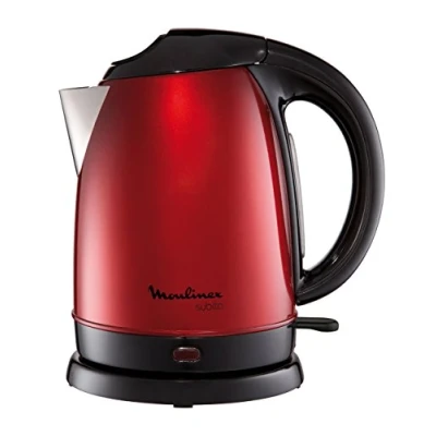 Abbildung von Moulinex Wasserkocher &quot;BY5305 Subito&quot;, 1,7 l, abnehmbarer Antikalk Filter, 360 drehbare Basis, Edelstahl