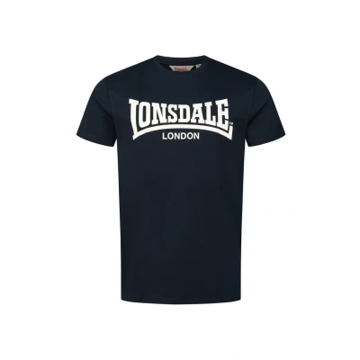 Abbildung von Lonsdale Normale Passform Fulwood Tshirt print, Herren, Größe: 3XL, Dark navy ecru