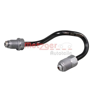Abbildung von METZGER 4120005 Bremsleitung hinten links, am Bremssattel VOLKSWAGEN: Passat B6 Variant, B7 Kasten / Kombi, Limousine