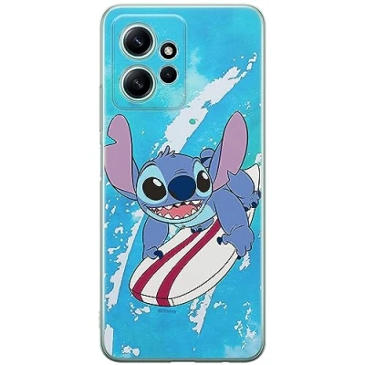 Abbildung von ERT GROUP Handyhülle für Xiaomi REDMI Note 12 4G Original und offiziell Lizenziertes Disney Muster Stitch 003 optimal an die Form des Handy angepasst, hülle aus TPU