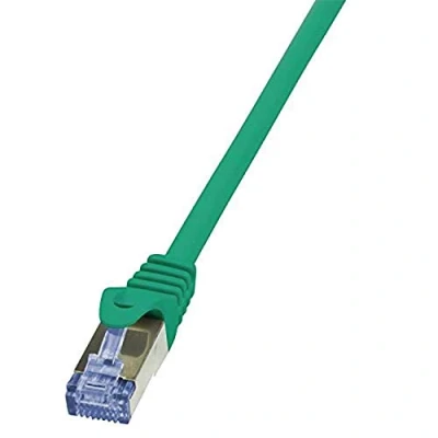 Abbildung von Logilink CQ3065S CAT6A S/FTP Patch Kabel PrimeLine AWG26 PIMF LSZH grün 3,00m
