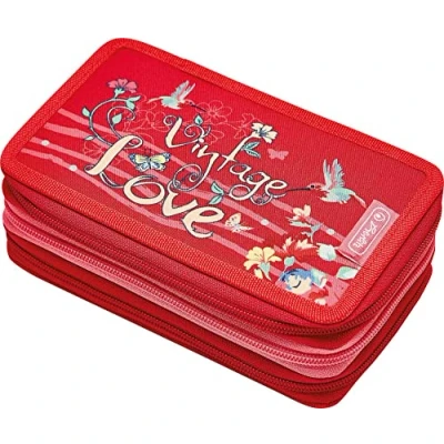 Abbildung von herlitz 50038763 31 teiliges TriCase, Vintage Love, 1 Stück