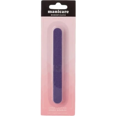 Abbildung von Manicare Nagelfeile, langlebig, zum Formen von natürlichen Nägeln, beidseitig, feine und grobe Körnung, stark robust, für zu Hause, Salons, professionelle Maniküre oder Pediküre, 5 Stück