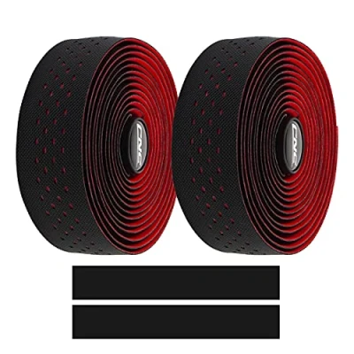 Abbildung von CNC Fahrrad Lenkerband,Rennrad Lenkerband，2 Rollen Lenkerbänder,rot