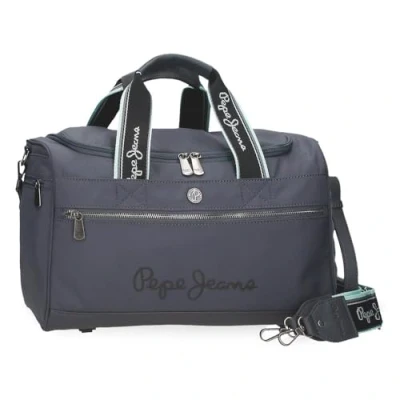 Abbildung von Pepe Jeans Corin Reisetasche, grau, 40 x 25 20 cm, Polyester und PU, l, von Joumma Bags, Talla única, Reisetasche