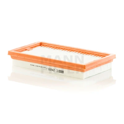 Abbildung von MANN FILTER C 2420 Luftfilter 34 137 232 Filtereinsatz NISSAN: Qashqai / Qashqai+2 I Van, Note I,