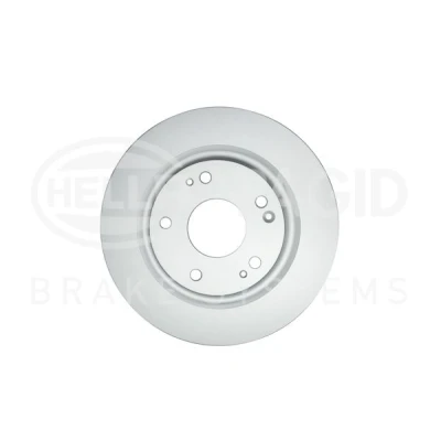 Abbildung von HELLA 8DD 355 131 901 Bremsscheibe 282 10 05/08 114,3 voll beschichtet ohne Radlager, Radbefestigungsbolzen, Radnabe