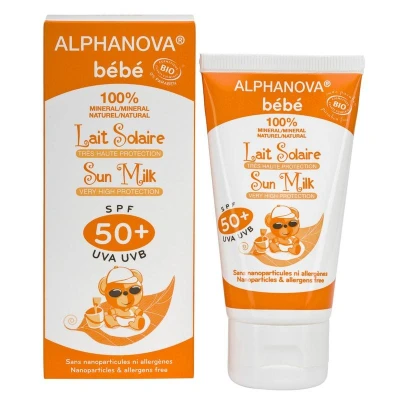 Abbildung von Baby Sonnencreme Alphanova Bio LSF 50+