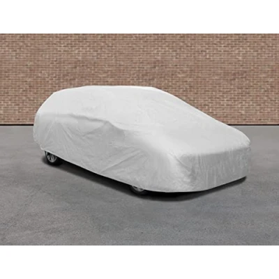 Abbildung von APA 38602 Vollgarage Auto, für Kombi, Autoabdeckung, Autoplane, Nylon, witterungsbeständig, Silber