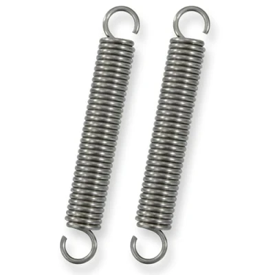 Abbildung von GUNGY Zugfedern mit Haken Edelstahl Spannfeder Zugfeder 100mm Außendurchmesser 15mm Drahtdurchmesser 2,2mm Maximale Zugkraft 11,8kg 2,2x15x100mm 2 Stück