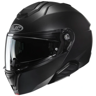 Abbildung von HJC i91 Solid semi matt schwarz Klapphelm S