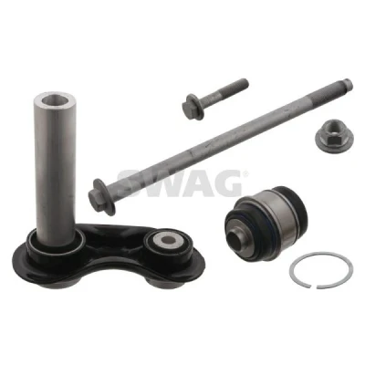 Abbildung von SWAG 20 93 4695 Querlenker mit Anbaumaterial Trag /Führungsgelenk Hinterachse links, rechts BMW: 5 Limousine, Touring, 7