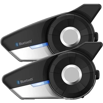 Abbildung von Sena 20S EVO Bluetooth Kommunikationssystem für Motorräder und Roller Doppelpack