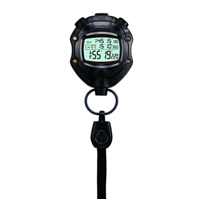 Abbildung von CASIO TIMELESS COLLECTION Sportuhr HS 80TW 1EF, Quarzuhr, Armbanduhr, Stoppuhr, Damenuhr, Herrenuhr, digital