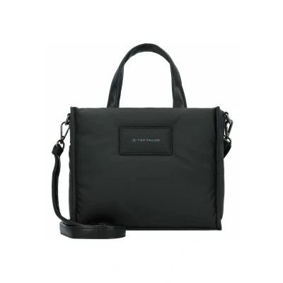 Abbildung von TOM TAILOR Patti Damen Shopper Umhängetasche Reißverschluss Klein Schwarz