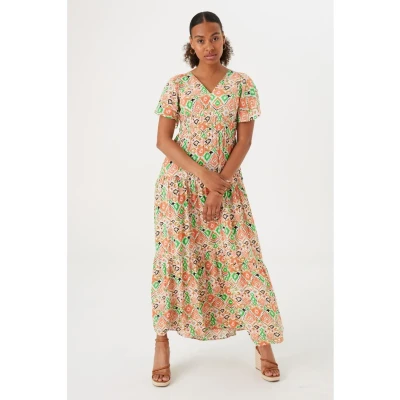 Abbildung von Garcia Dress Freizeitkleid, Damen, Größe: XL, Dusky peach