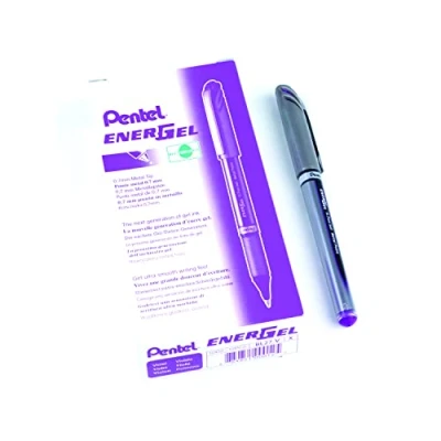 Abbildung von Pentel BL27 VX EnerGel Liquid Gel Tinteroller, 0,35 mm, violett, 12 er Packung