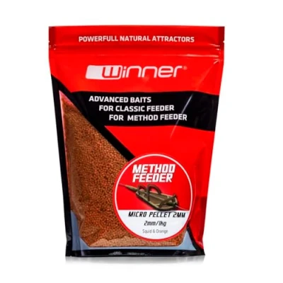 Abbildung von Tandem Baits Karpfen Futter Angelfutter Pellets Method Feeder Pellet 2 mm 1 kg Tintenfisch Und Orange