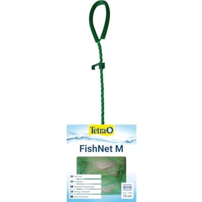 Abbildung von Tetra FN Fish Net Größe M hochwertiges Fangnetz aus reißfestem Nylon, der Kescher ermöglicht das leichte und schonende Fangen von Fischen dem Aquarium, Netzgröße 10 cm