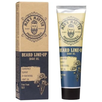 Abbildung von Bartrasier und Abgrenzungsgel 100 ml
