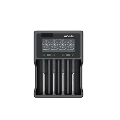 Abbildung von Ladegerät 18650 QC3.0 Schnellladegerät Typ C USB Schnellladung AAA AA Lithiumbatterien Wiederaufladbare 21700