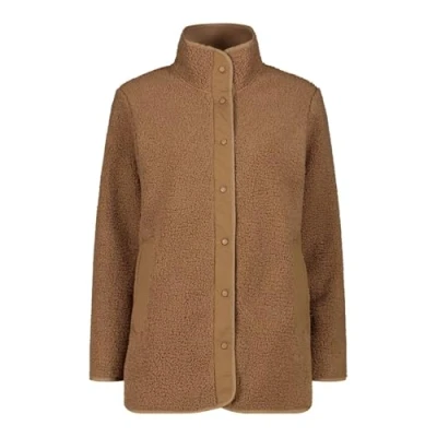 Abbildung von CMP Woman LONG Jacket Fleecejacke, Damen, Größe: 40, Malto