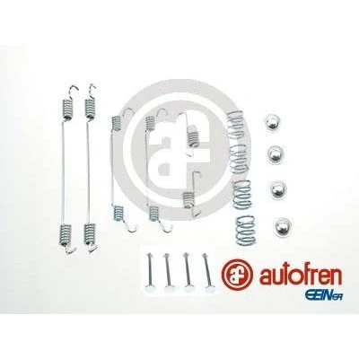 Abbildung von AUTOFREN SEINSA D31021A Zubehörsatz, Bremsbacken Hinterachse SUZUKI: SX4 I Schrägheck