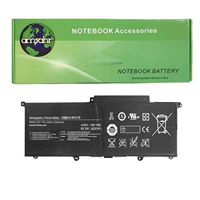 Abbildung von Amsahr PLXN4AR 02 Ersatz Batterie für Samsung AA PBXN4AR, PLXN4AR, 900X3C A02DE (7.6V, 7300mAh, 55Wh), schwarz