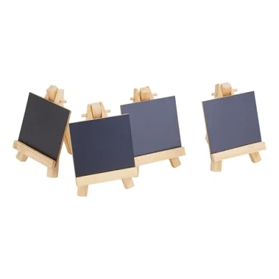 Abbildung von VBS Tafel Mini Staffelei mit Kreidetafel, 4 Stück