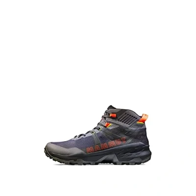 Abbildung von Mammut Sertig MID GTX Hikingschuh, Herren, Größe: 42 2/3, Dark titanium vibrant orange Schuhe