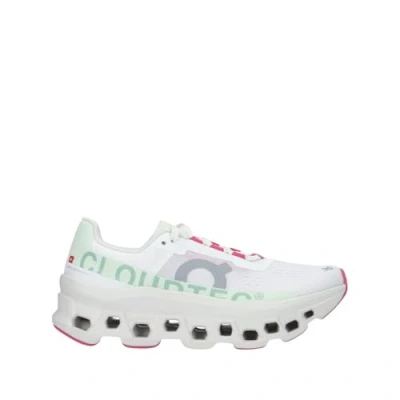Abbildung von On Cloudmonster Laufschuh Neutral White lima, Damen, Größe: 40, lima Schuhe
