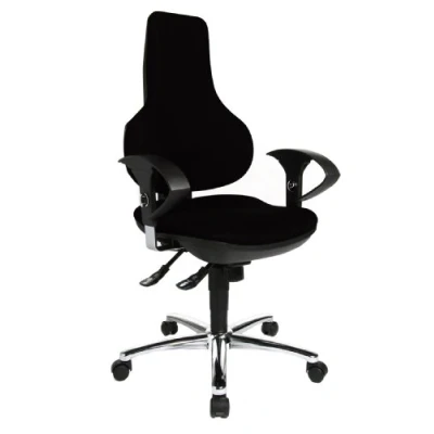 Abbildung von Topstar Bürostuhl Ergo Point SY Deluxe inkl. höhenverstellbare Armlehnen schwarz