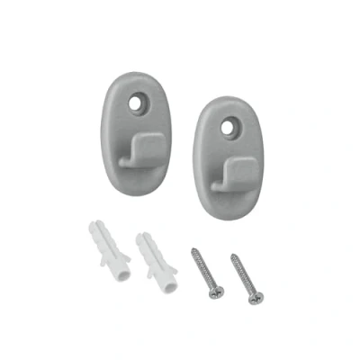 Abbildung von Metaltex 460000 Befestigungshaken Onda 2 er Set aus Nylon