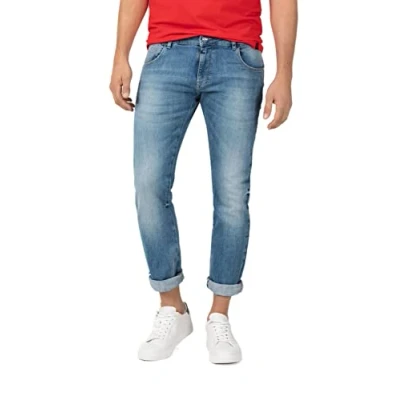 Abbildung von Timezone Herren Slim ScottTZ, Sky Blue Wash, 30W / 32L EU