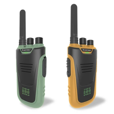 Abbildung von Kidywolf Walkie Talkies with Torch green/orange