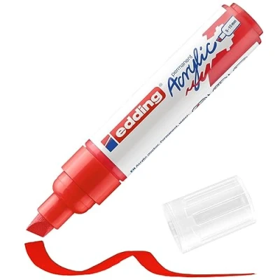 Abbildung von Edding 5000 Acrylic marker broad Traffic red