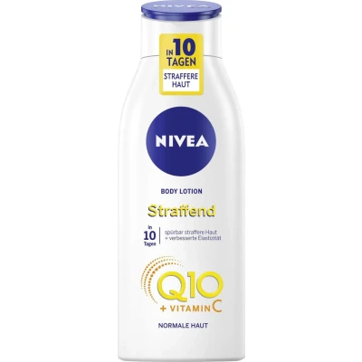 Abbildung von Nivea BODY Firming Lotion Q10 + Vitamin C Feuchtigkeitspflege, Damen, Größe: 400 ml,