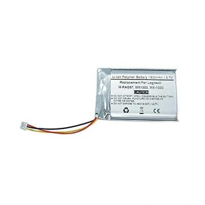 Abbildung von 3,7 V 1800 mAh Ersatzakku für LOGITECH MX1000 MX 1000 M RAG97 Schnurlose Maus, 190247 1000, B000, L LB2, NTA2253