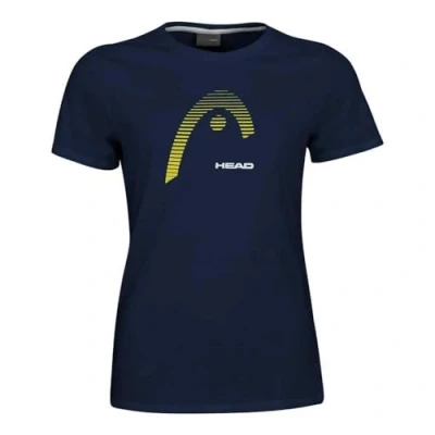 Abbildung von HEAD Club Lara T Shirt Women Blusen &amp; Shirts, Weiss/Orange, XS