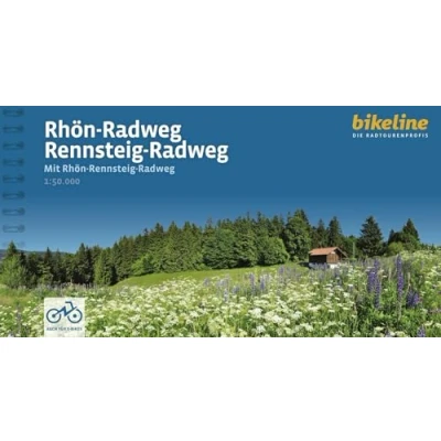 Abbildung von Rhön Radweg Rennsteig Radweg: Mit Radweg, 465 km, 50.000, GPS Tracks, LiveUpdate (Bikeline Radtourenbücher)