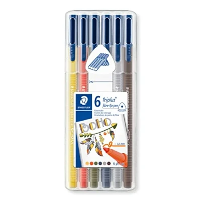 Abbildung von triplus color kleurstift Box 6 st boho colours