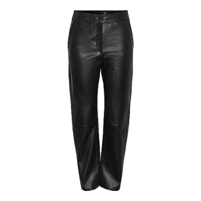 Abbildung von YAS Yasline PANT Lederhose, Damen, Größe: Small, Black