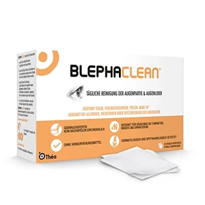 Abbildung von Blephaclean® 20 Sterile, Gebrauchsfertige Kompressen zur Sanften Reinigung der Augenlider, Lidränder und Wimpern
