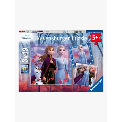 Abbildung von Ravensburger Disney Die Eiskönigin Puzzle 3x49 Teile