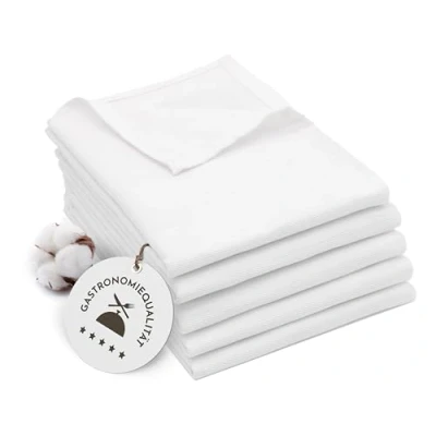 Abbildung von ZOLLNER Geschirrtuch, (Spar Set, 5 tlg), vom Hotelwäschespezialisten, 50 x 70 cm, 100% Baumwolle, Hotelwäschespezialisten