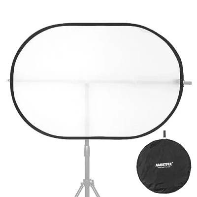 Abbildung von AMBITFUL Soft Light Board Photography Studio Lighting Reflector Pop Out Foldable Diffuser Disc Panel with Carry Bag for Video Recording (80 x 120 cm)